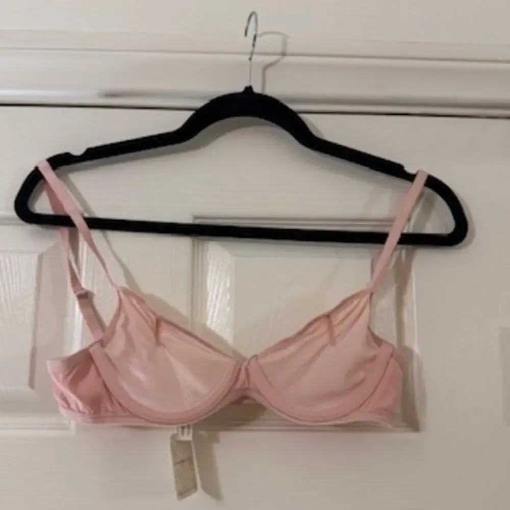 intimately free people heart throb underwire bra silver pink women size x-small